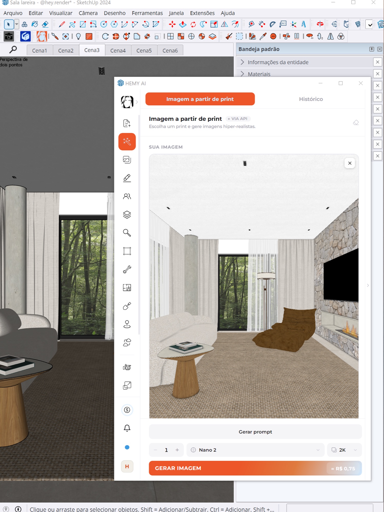 hemy aberta no sketchup